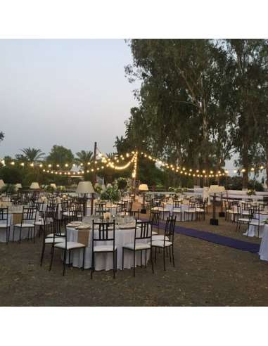 Guirnalda de 15 m en evento