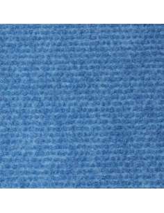 Moqueta engomada color azul océano