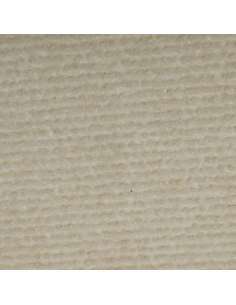 Moqueta engomada color crudo