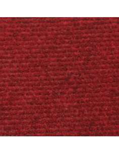 Tapete Emborrachado Vermelho Escuro