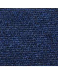 Moqueta engomada azul oscuro