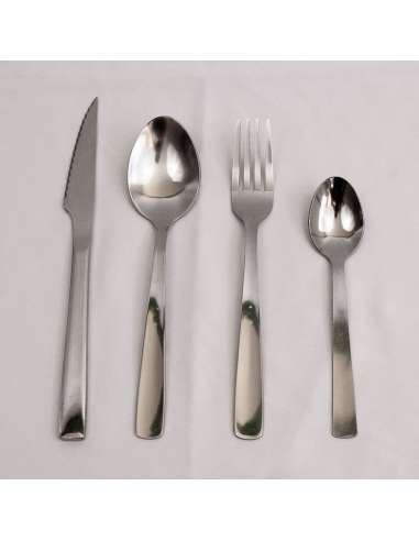 Colher de Chá de Aço Inoxidável Modelo Hotel