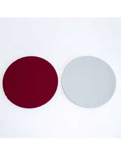 Funda lisa poliéster para bajoplato madera 2