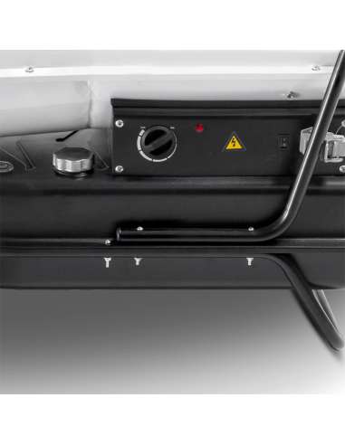 Elementos del mando del cañón de calor