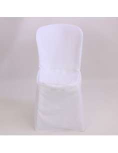 Funda con faldón para silla Garrotxa con lazo ribeteado 2