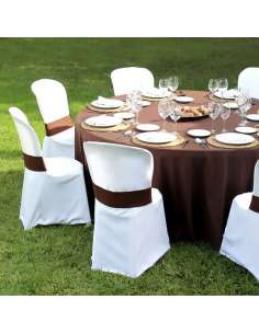 Faixa Lisa para Cadeira de Catering Tecido Stretch 2