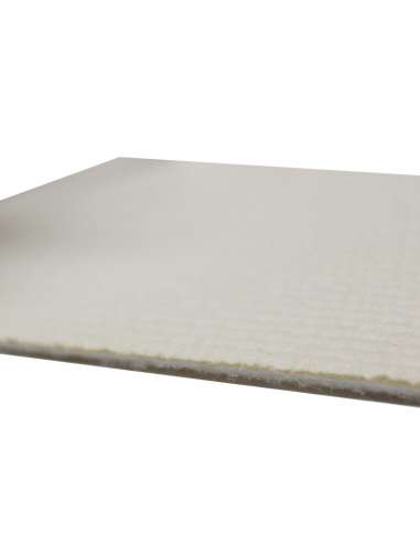 Tapete emborrachado branco