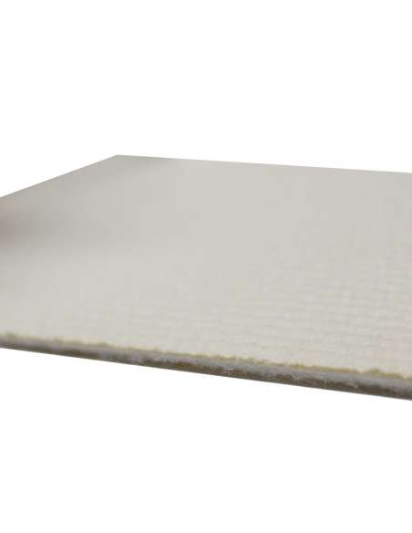 Tapete emborrachado branco