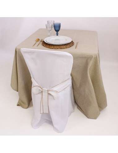 Toalhas de mesa Fio de tecido Rústico para mesas quadradas