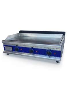 Plancha a gas para cocinar 3 fuegos