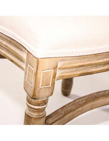 Silla Luis XVI con ratán