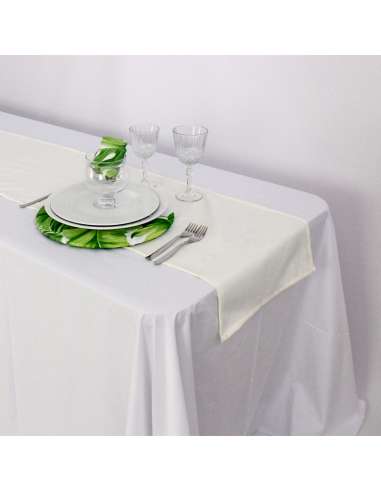 Toalha de mesa retangular de microfibra 180 x 76 cm