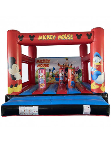Castelo insuflável plano 4x4 Mickey Mouse