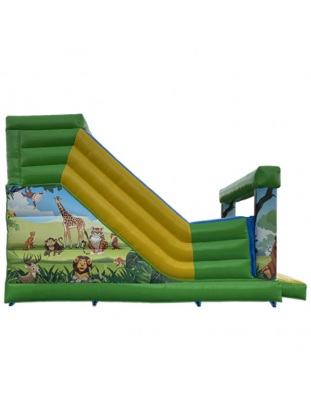 Castillo Hinchable Tobogán 7x5 La Selva