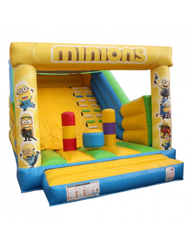 Castillo Hinchable Tobogán 7x5 Minions