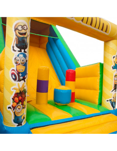 Castelo Insuflável Escorrega 7x5 Minions