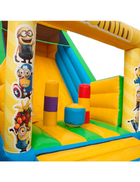 Castelo Insuflável Escorrega 7x5 Minions