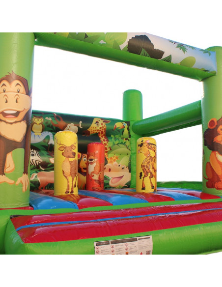 Castelo insuflável plano 4x4 La Selva