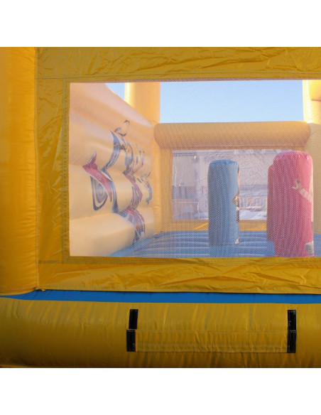 Castillo Hinchable Plano 4x4 Minions