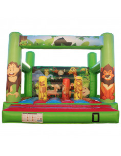 Castillo hinchable plano 4x4 La Selva