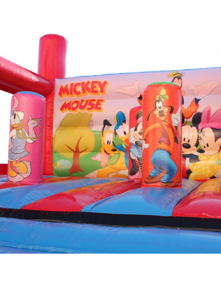 Castelo insuflável plano 4x4 Mickey Mouse