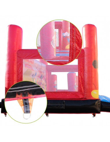 Castillo hinchable plano 4x4 Mickey Mouse