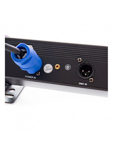 Pack de Barras LED con bolsa transporte, vista trasera de conexiones