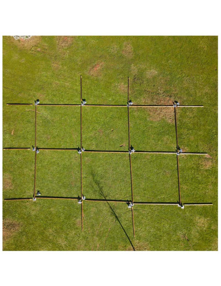 Pérgola Modular de Madera y Tela Portátil