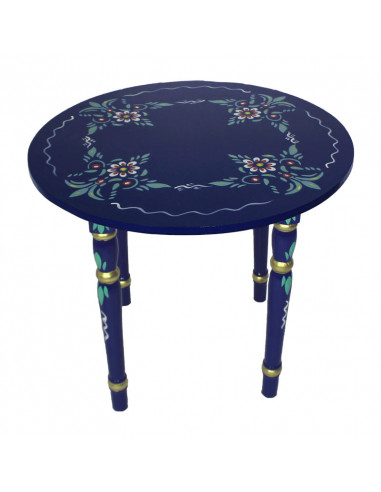 Mesa de madeira feita à mão Sevilla
 Conjunto de cores de Sevilha-Azul Cobalto