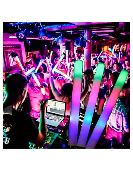 Palo de espuma de luz LED multicolor