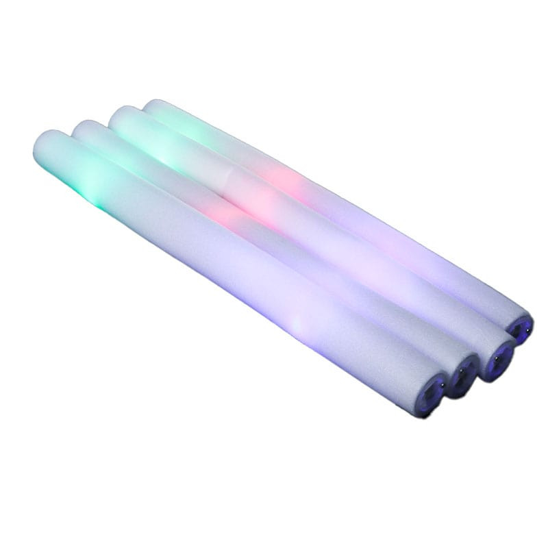Palo de espuma LED Multicolor, varillas luminosas de 3 modos, colores rojo,  azul y verde, decoración de fiesta, 10, 20 o 30 unidades