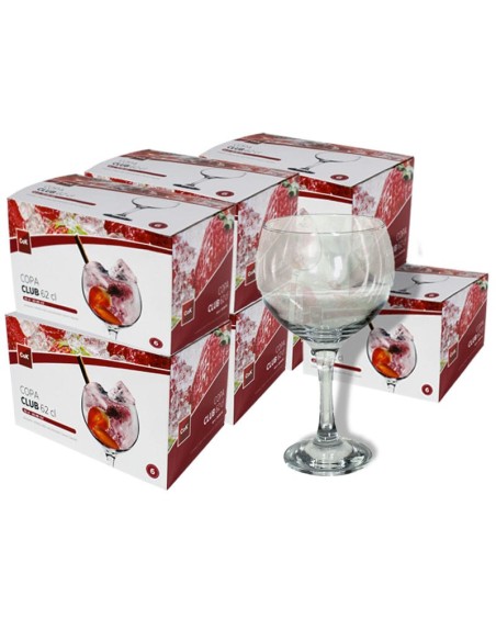 Pacote de copos Crystal Ball Club de 62 cl.