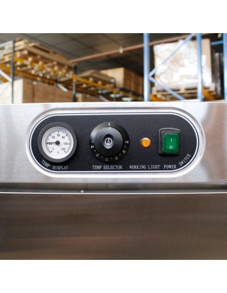 Armario Calentador de Platos dos Puertas