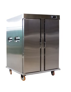 Armário aquecedor de pratos portas duplas 2