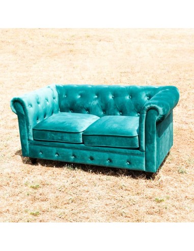Sofá Chesterfield 2 lugares