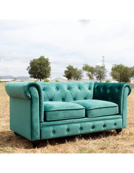 Sofá Chesterfield 2 lugares