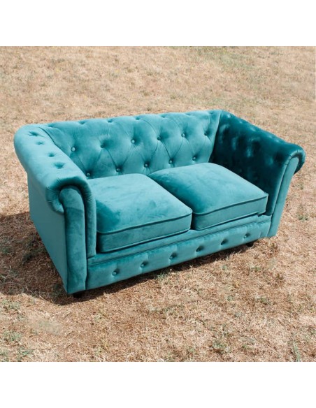 Sofá Chesterfield 2 lugares