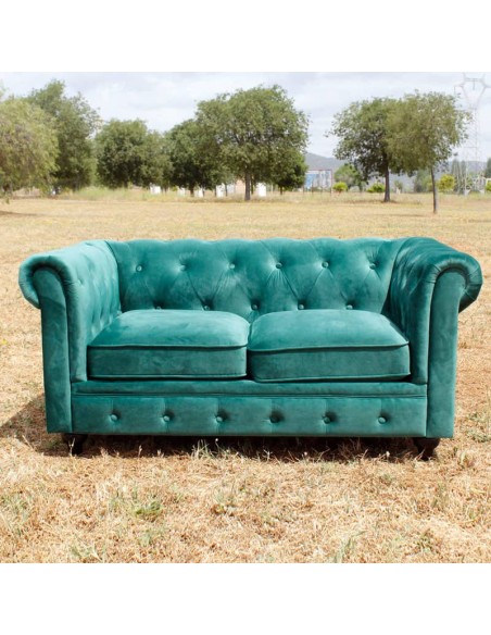 Sofá Chesterfield 2 lugares