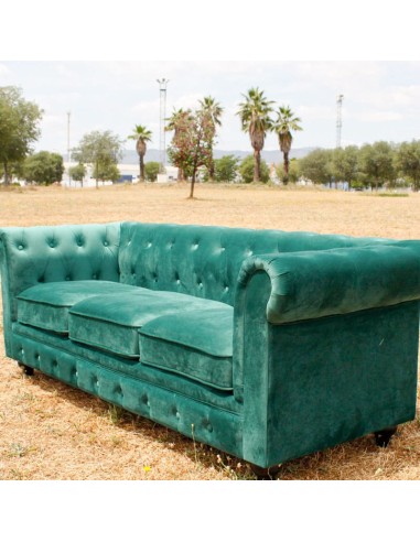 Sofá Chesterfield 3 Lugares