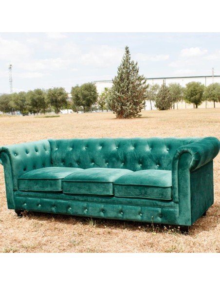 Sofá Chesterfield 3 Lugares