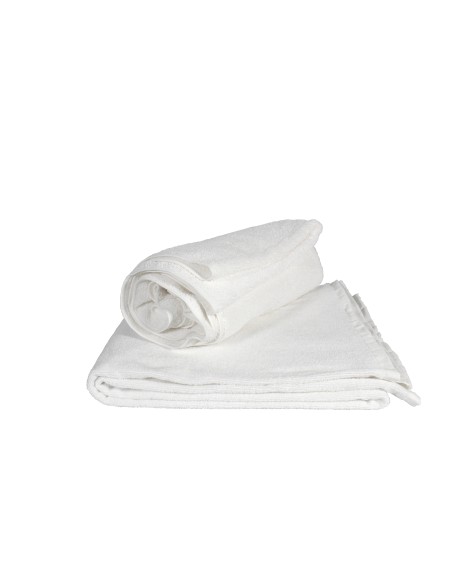 Toalla de algodón enrollada