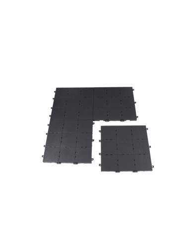 Placas de pavimento PVC, 4 unidades