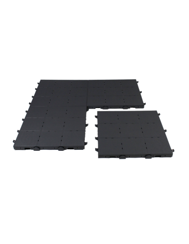 Placas de pavimento PVC vista altura