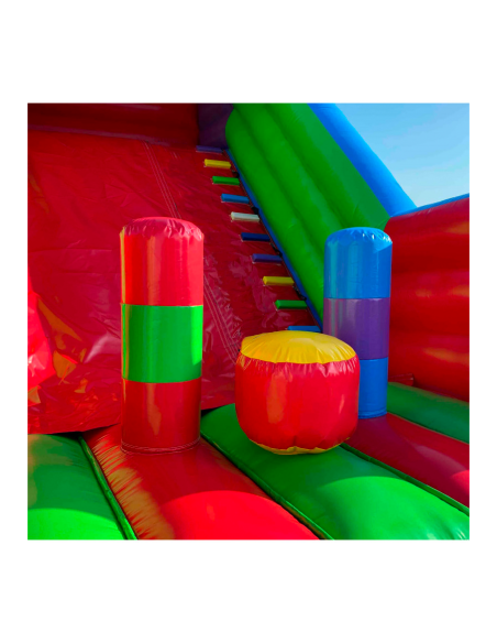 Castillo hinchable tobogán 7x5 Superhéroes