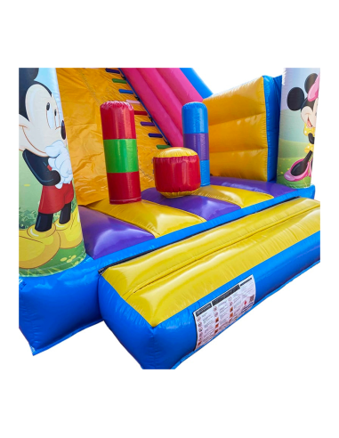 Castillo Hinchable Tobogán 7x5 Mickey