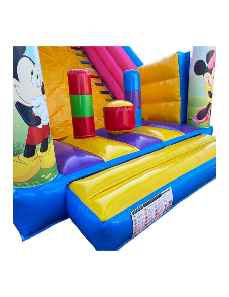 Castelo Inflável Tobogã 7x5 Mickey