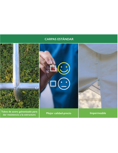 Carpa 3x4 Económica