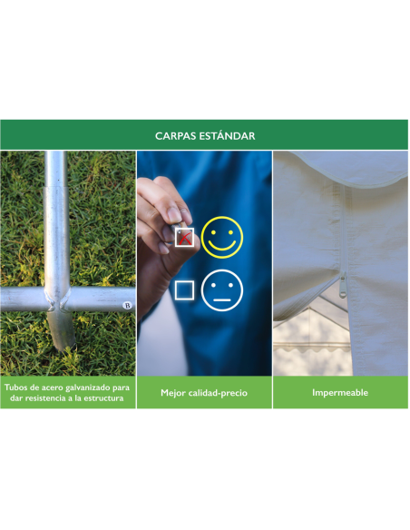 Carpa 3x4 Económica