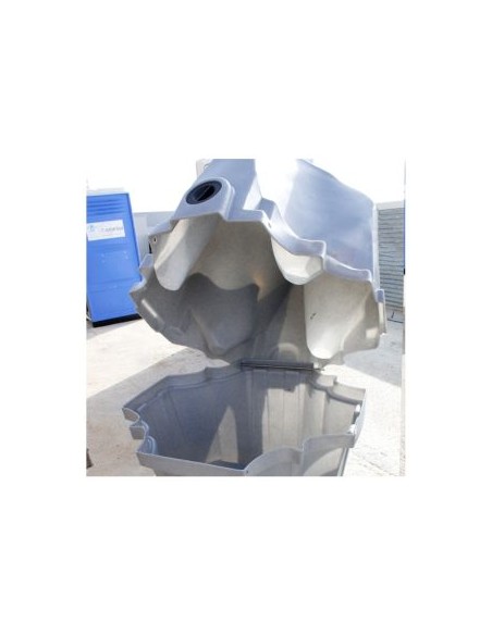 Urinario portátil com 4 compartimentos