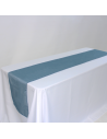Camino de gasa de ocasión de color azul para utilizar en mesas